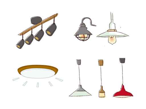 照明器具 ライティング工事
